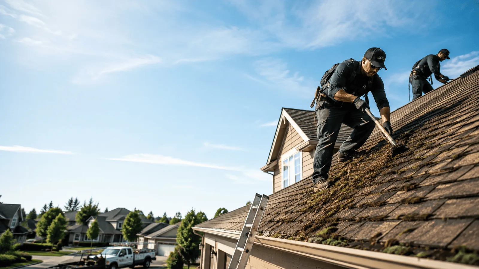 Roof Moss Removal in Nottawa, MI near me